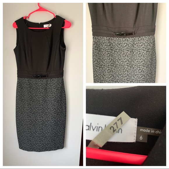 Calvin Klein Dresses & Skirts - CALVIN KLEIN Leopard Dress